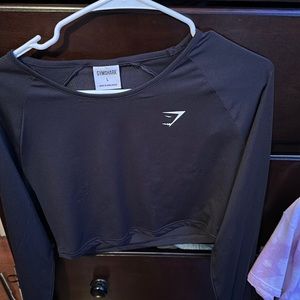 Gymshark long sleeve crop top